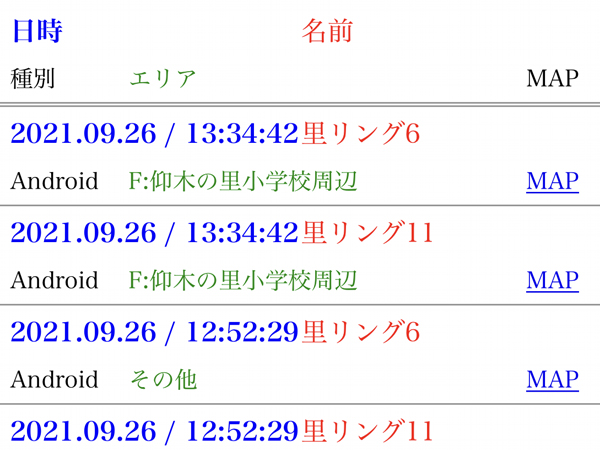 �؂̗����w�Z�t�߂Ō��m